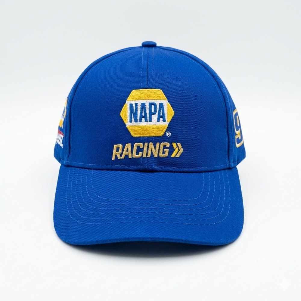 NASCAR Chase Elliott #9 NAPA Racing Hat Blue Adjustable Strapback Hat Cap OSFM